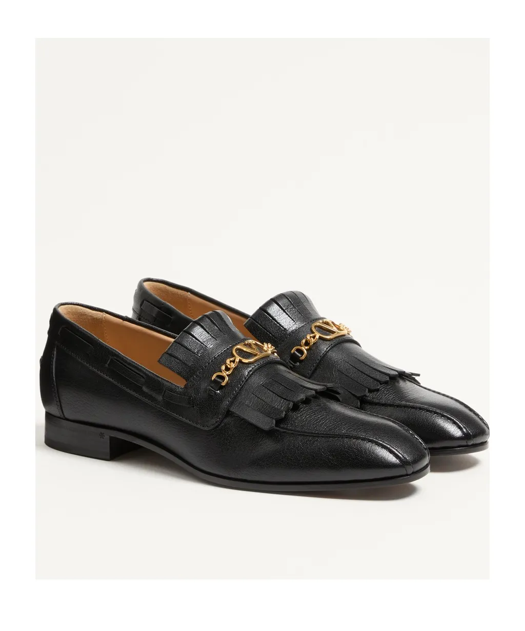 Valentino Vlogo Signature Slip-On Loafers