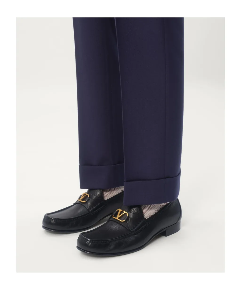 Valentino Vlogo Signature Slip-On Loafers