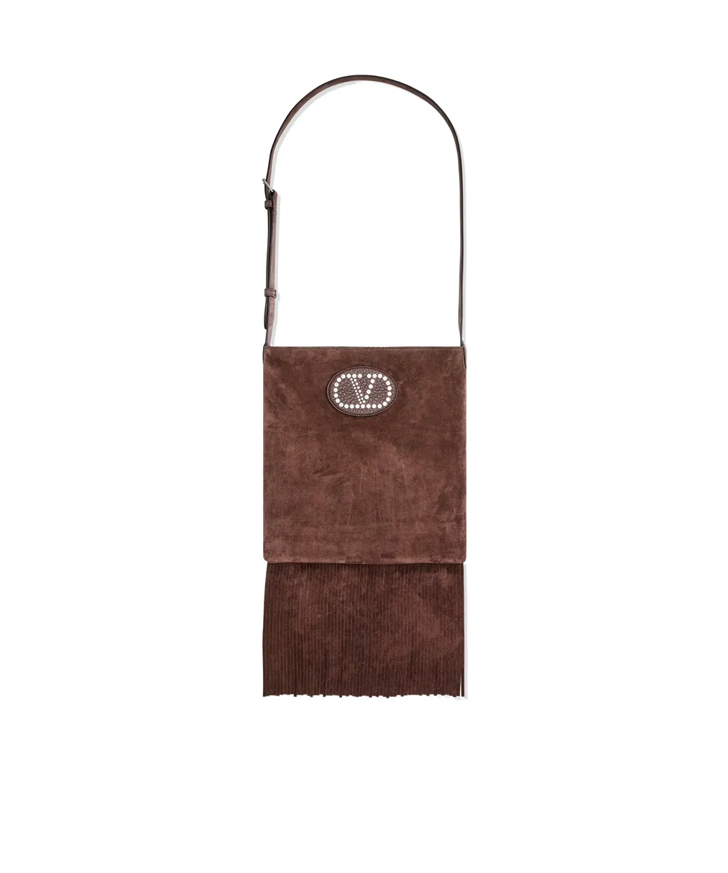 Valentino Nellcte Fringe Detailed Shoulder Bag