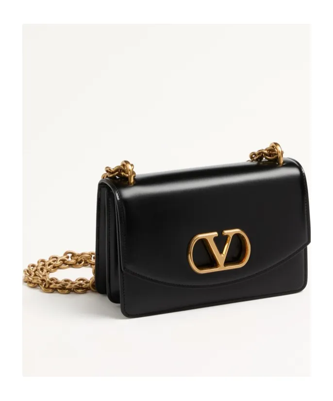 Valentino	Vain Foldover Top Small Shoulder Bag