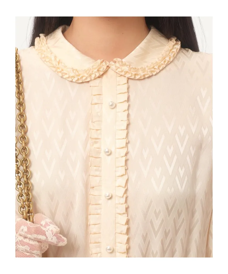 Valentino Ruffle Detailed Half-Sleeved Mini Dress
