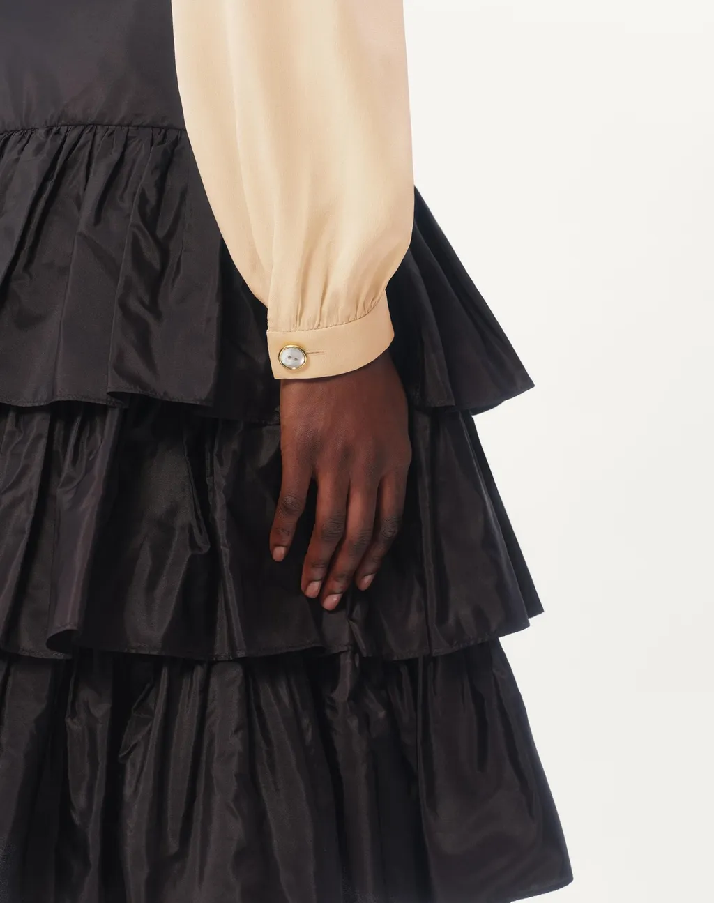 Valentino Ruffled Straight Hem Shirt