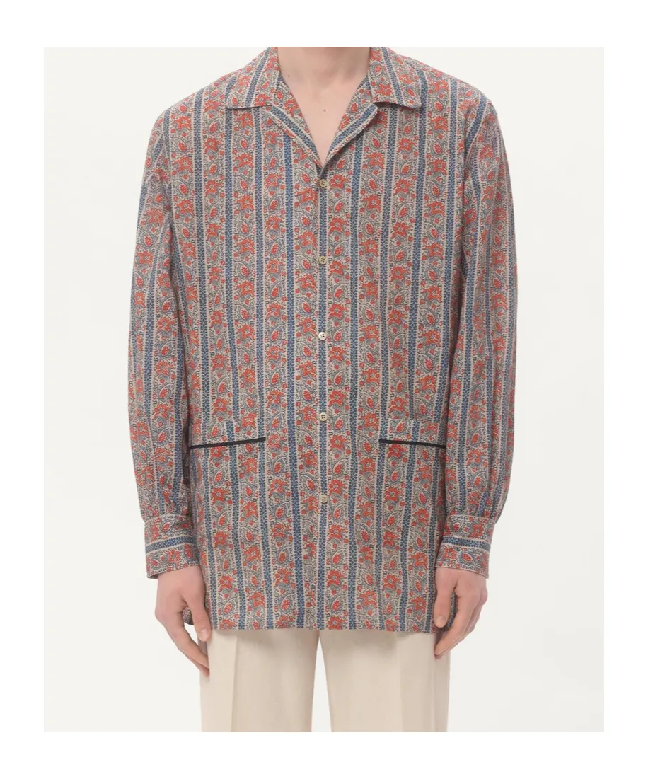 Valentino All-Over Patterned Button-Up Shirt