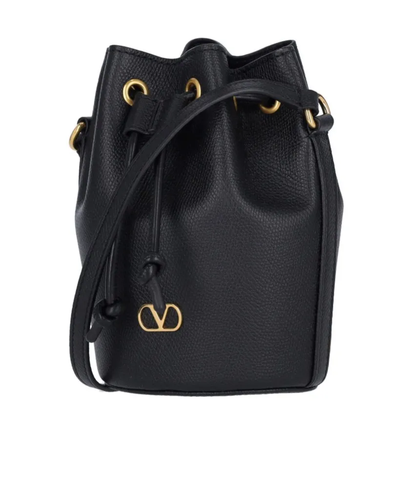 Leather Bucket Bag