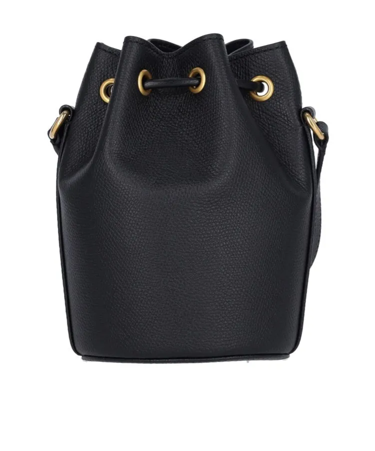 Leather Bucket Bag