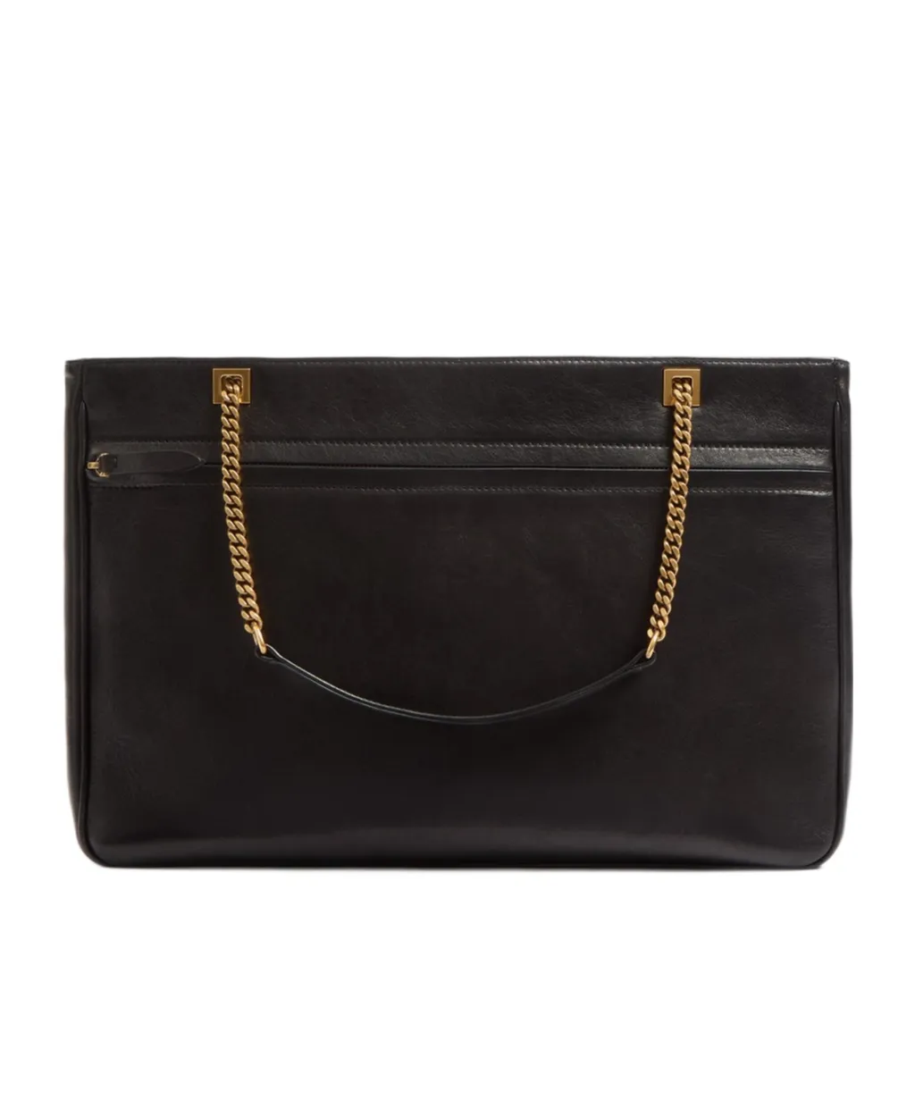 Valentino Viva Superstar Chain-Link Medium Tote Bag