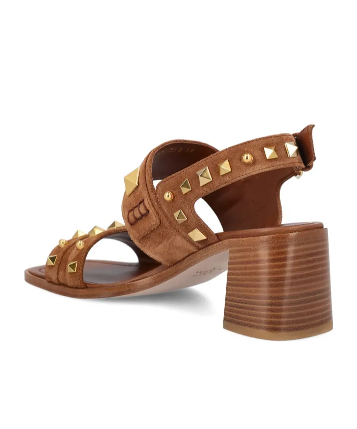 Valentino Garavani Rockstud Square Open Toe Sandals