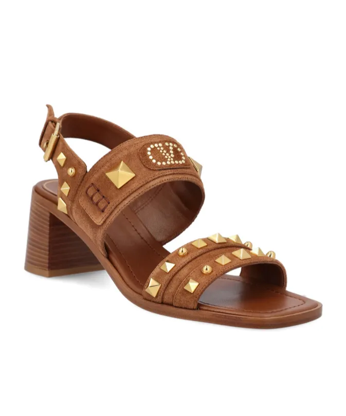 Valentino Garavani Rockstud Square Open Toe Sandals