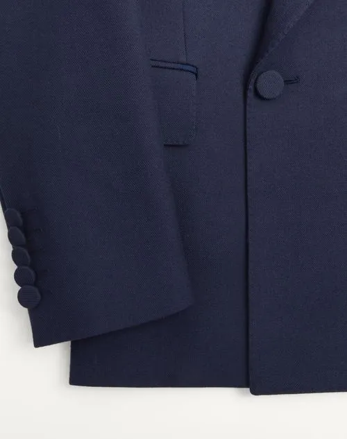 Valentino Double-Breasted Long-Sleeved Blazer