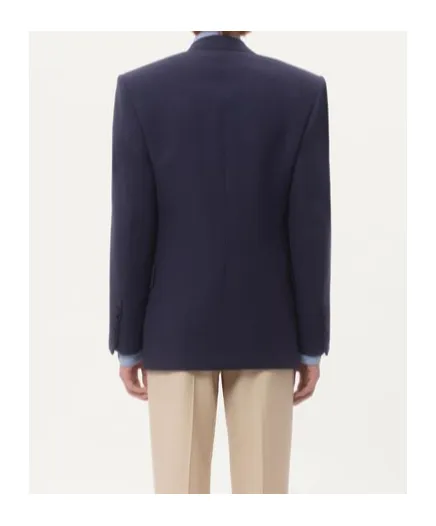 Valentino Double-Breasted Long-Sleeved Blazer