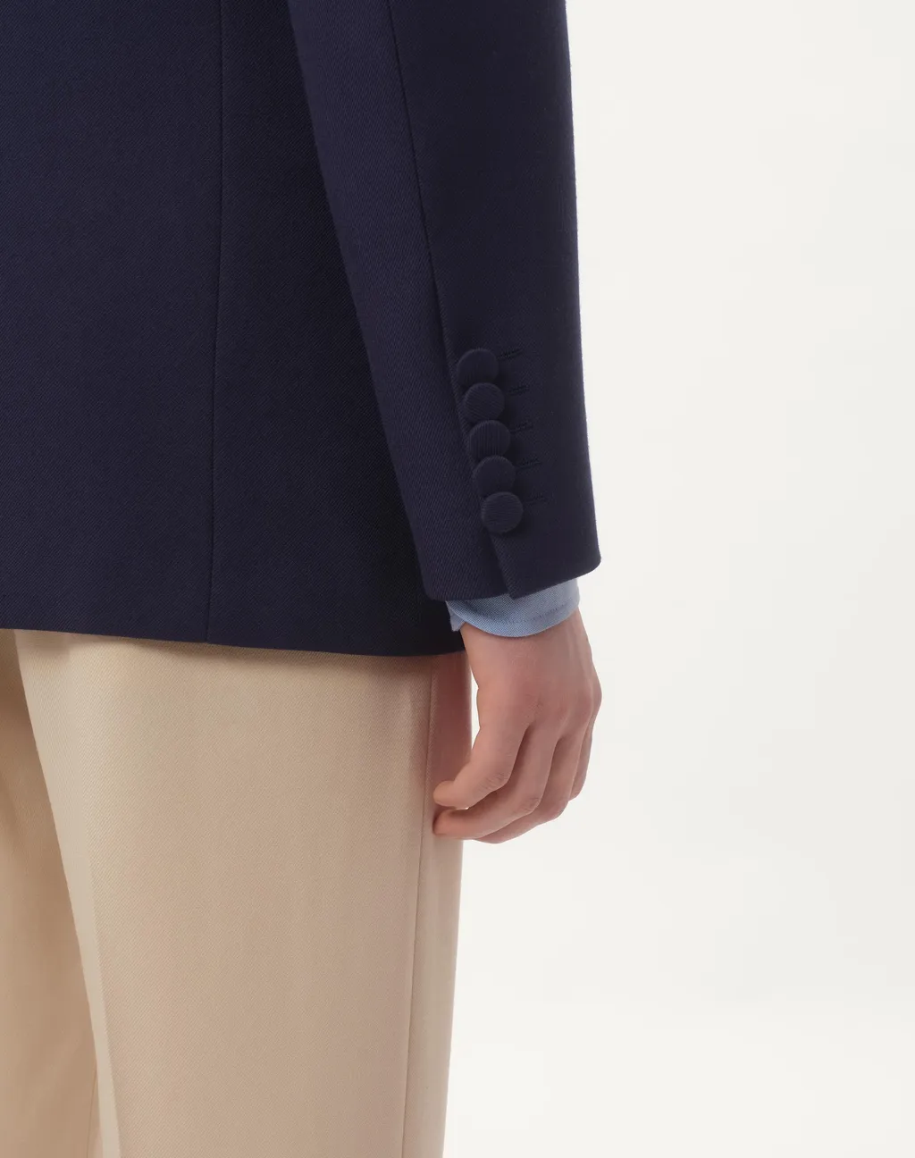 Valentino Double-Breasted Long-Sleeved Blazer