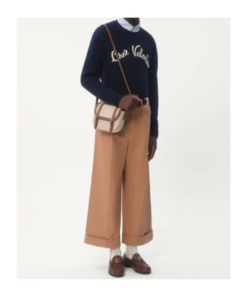 Valentino Chez Valentino Embroidered Crewneck Jumper