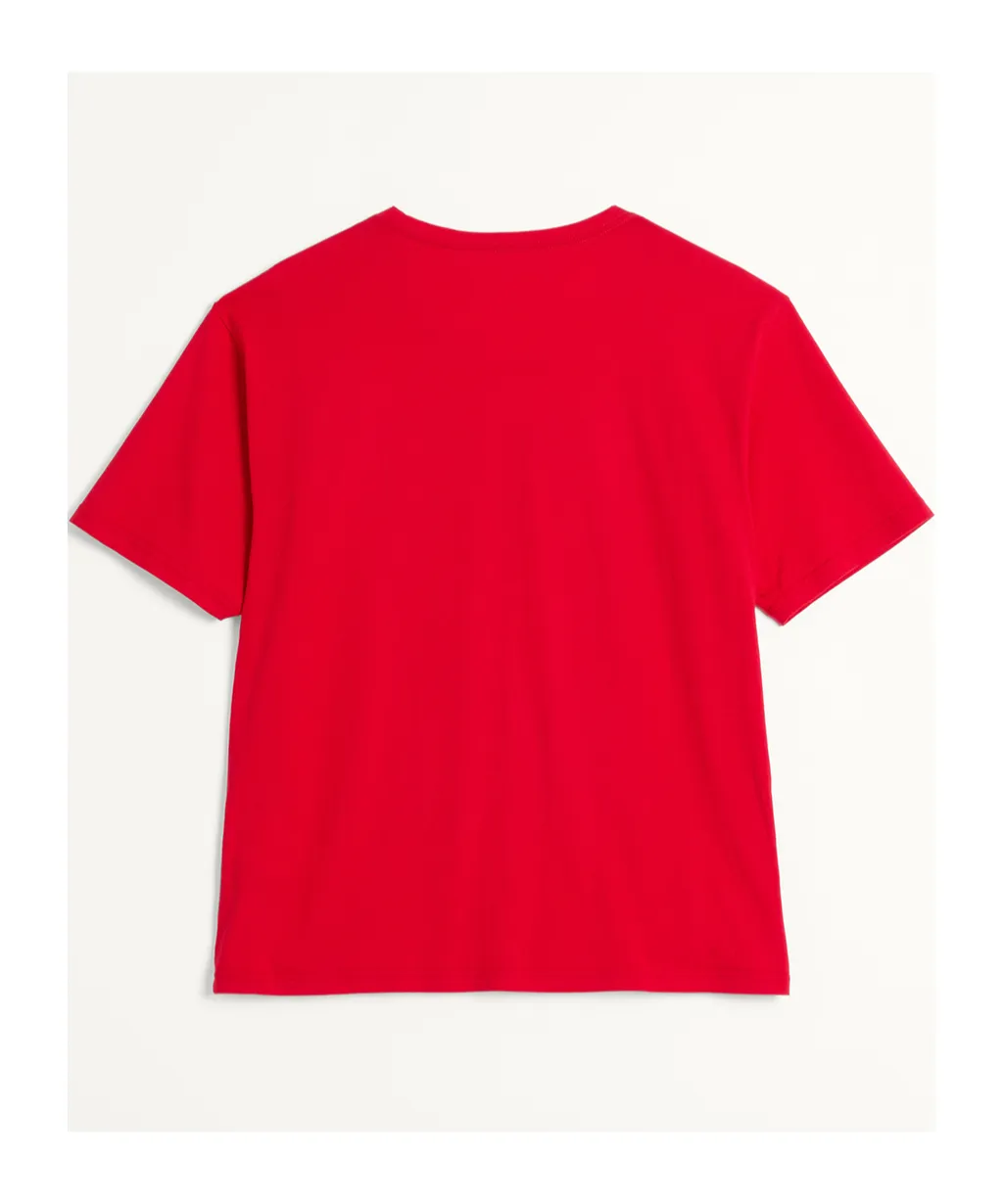 Valentino Chez Valentino-Printed Crewneck T-Shirt