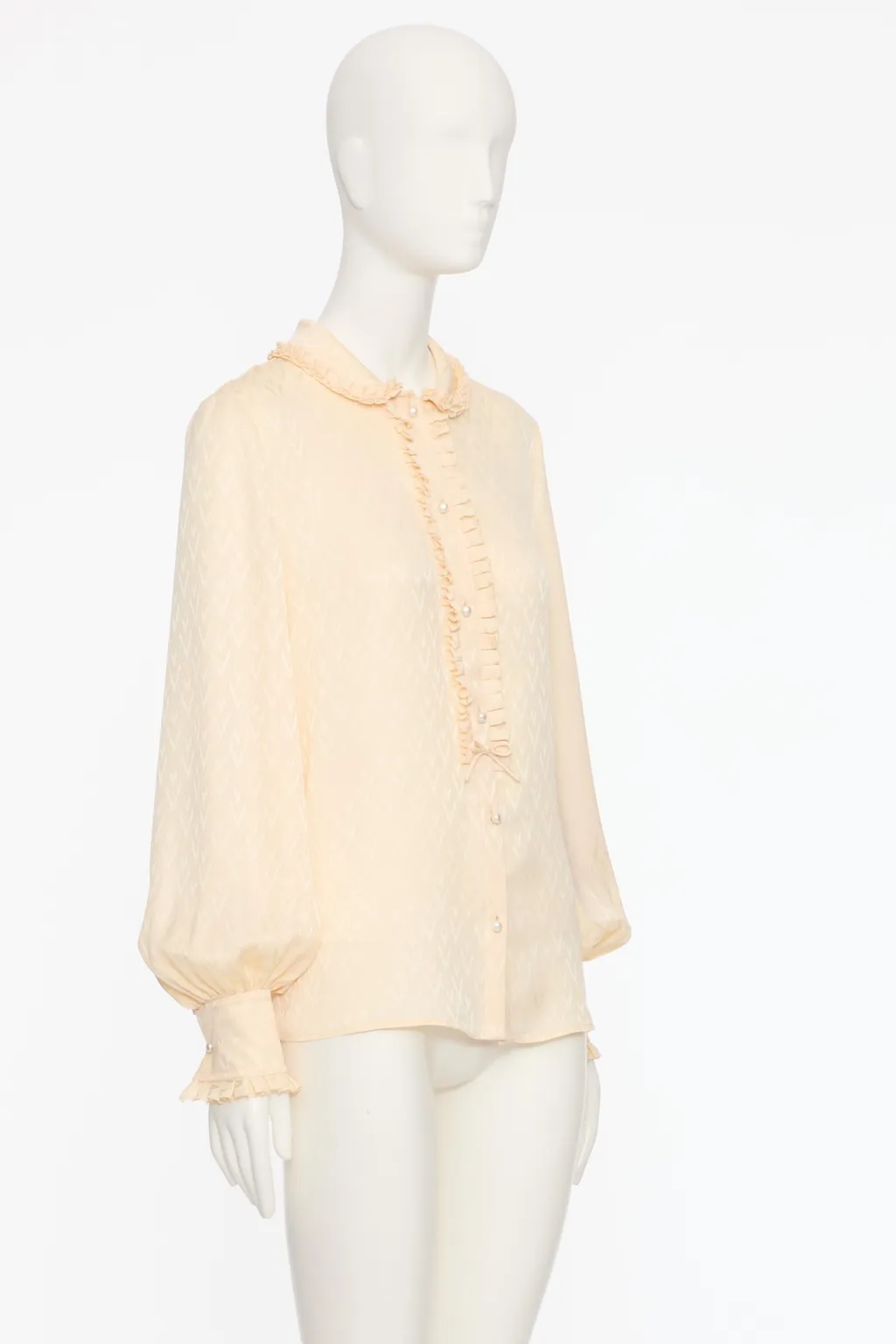 Valentino Bow Detailed Button-Up Shirt