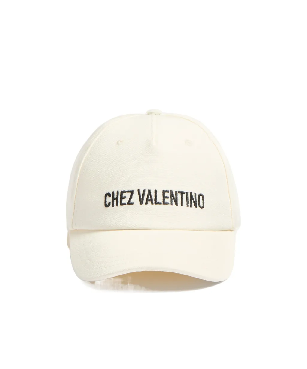 Valentino Logo Embroidered Baseball Cap