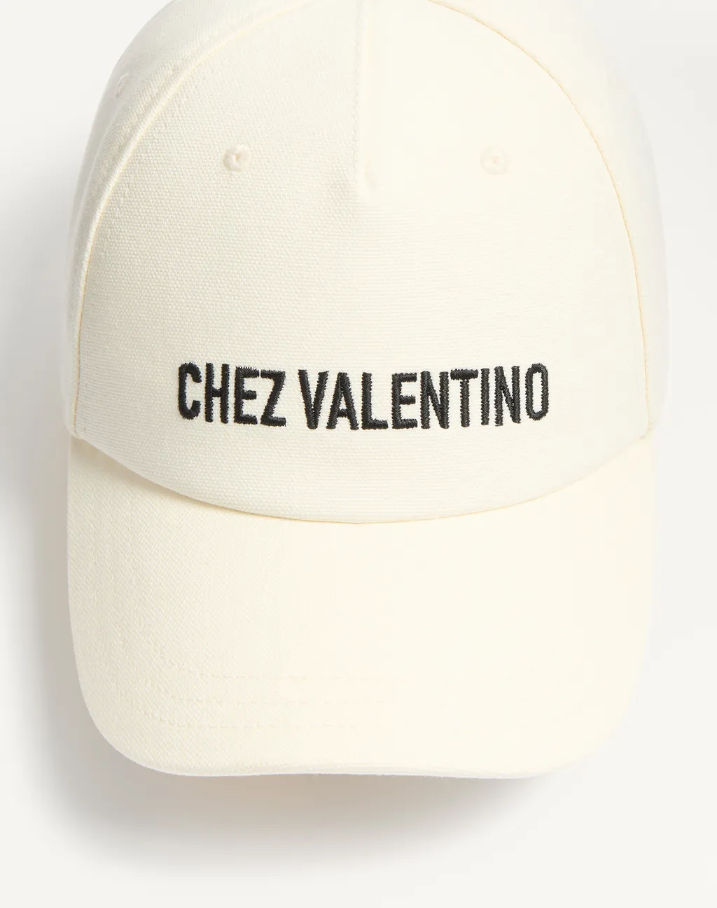 Valentino Logo Embroidered Baseball Cap
