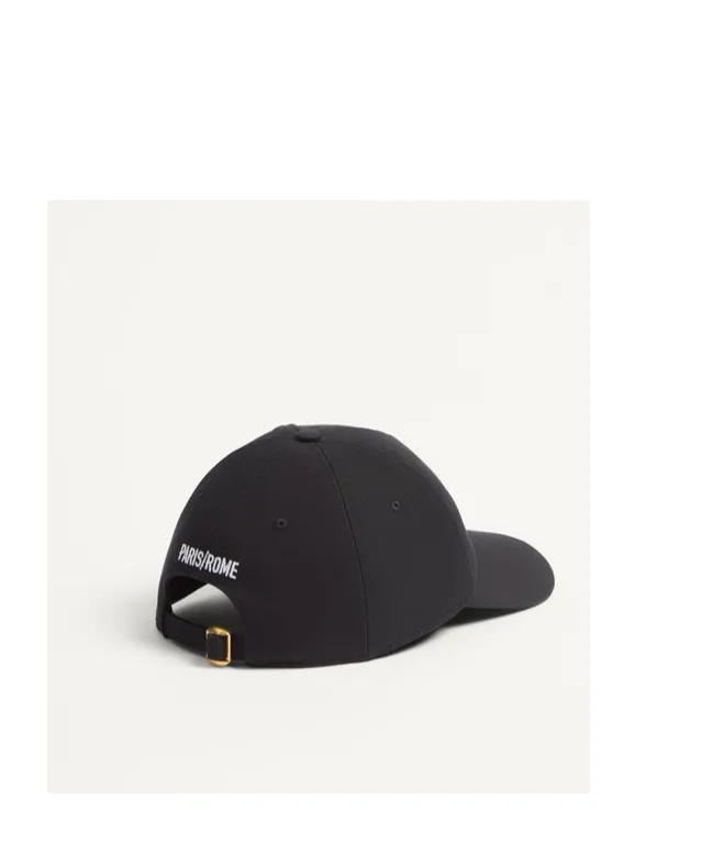 Valentino Logo Embroidered Baseball Cap