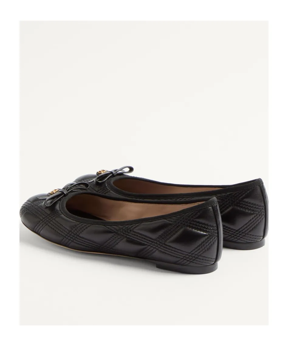 Valentino Bow Detailed Slip-On Ballerina Shoes