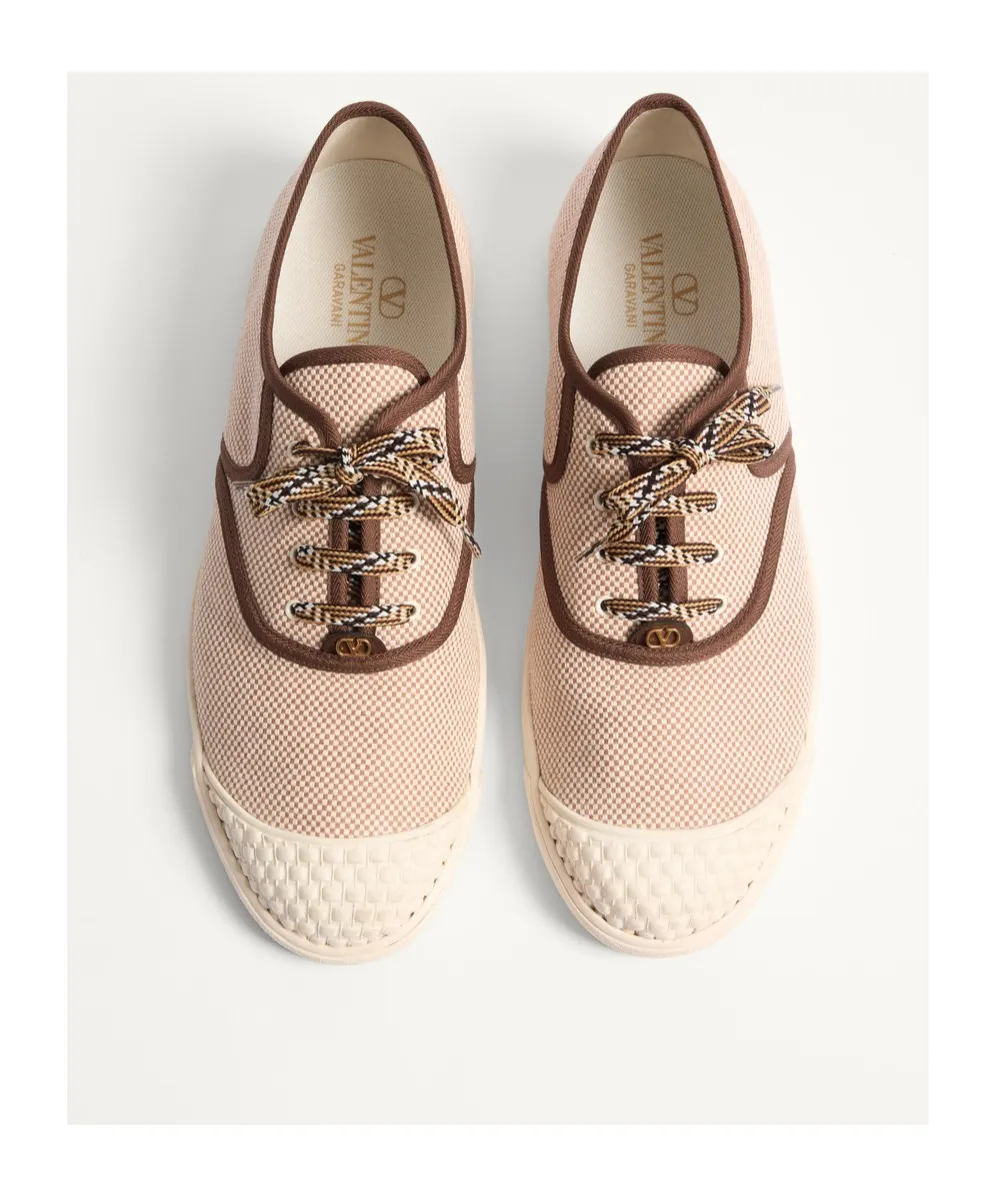 Valentino Bay By Bay Lace-Up Sneakers