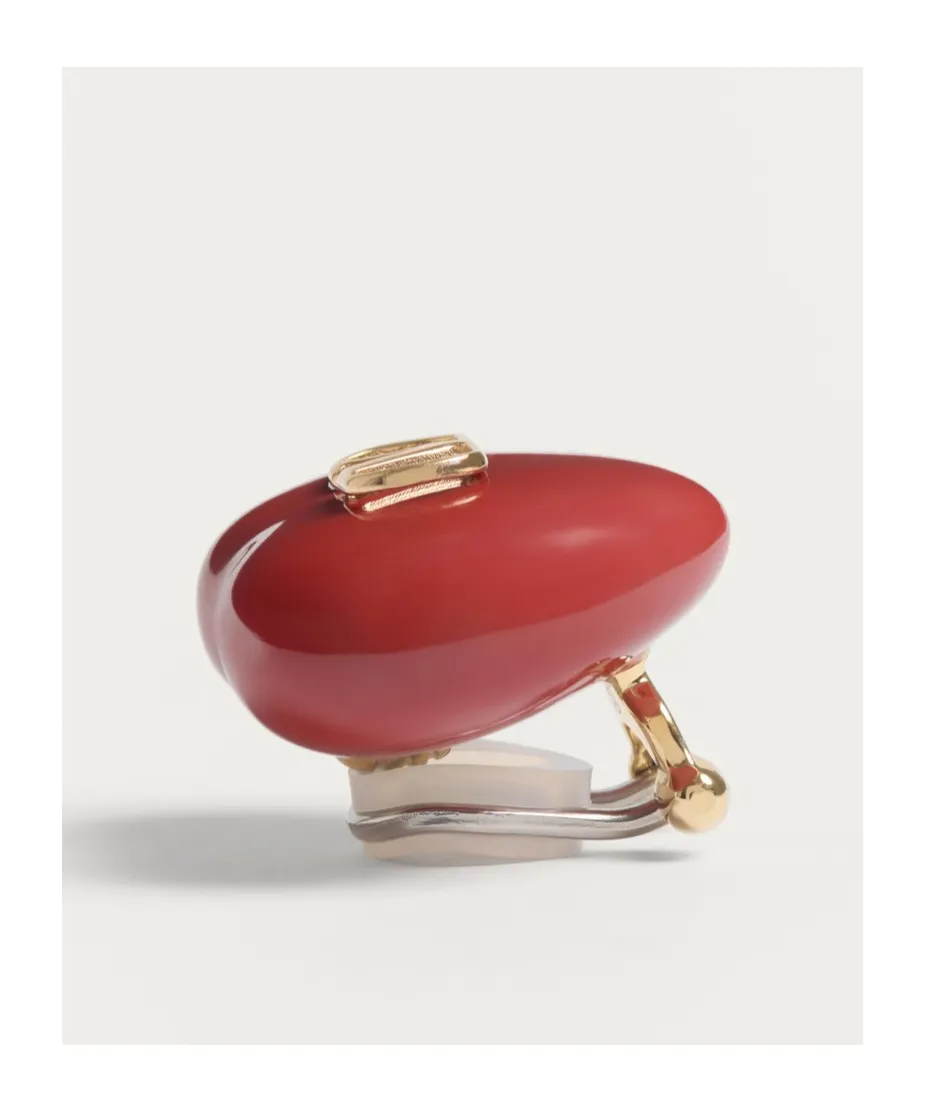 Valentino Coeur Royal Vlogo Signature Earrings