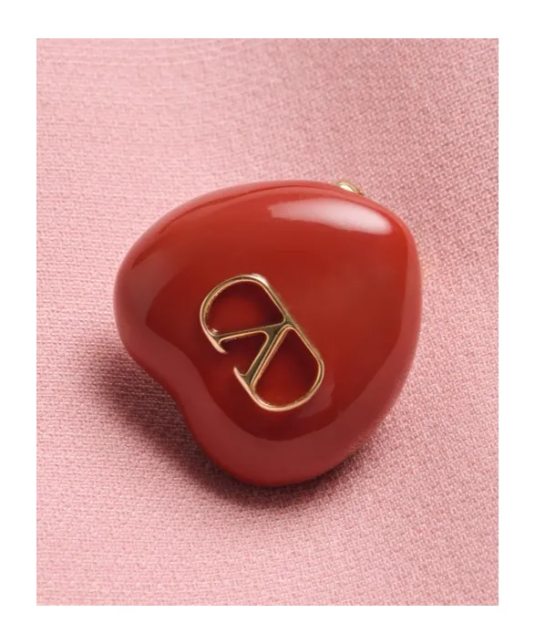 Valentino Coeur Royal Vlogo Signature Earrings