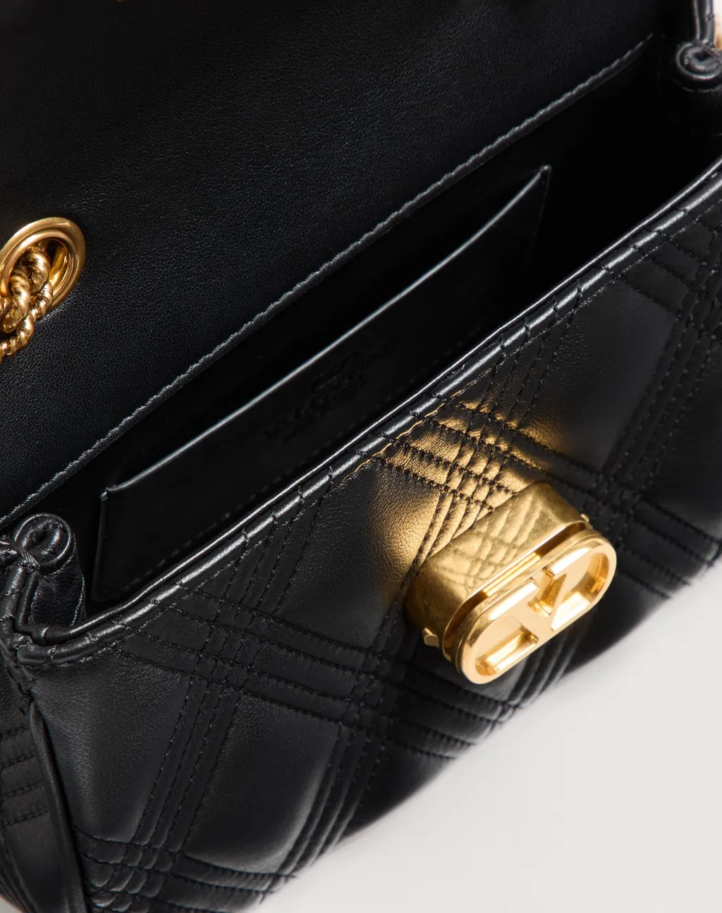 Valentino Garavani Rockstud Foldover Top Shoulder Bag