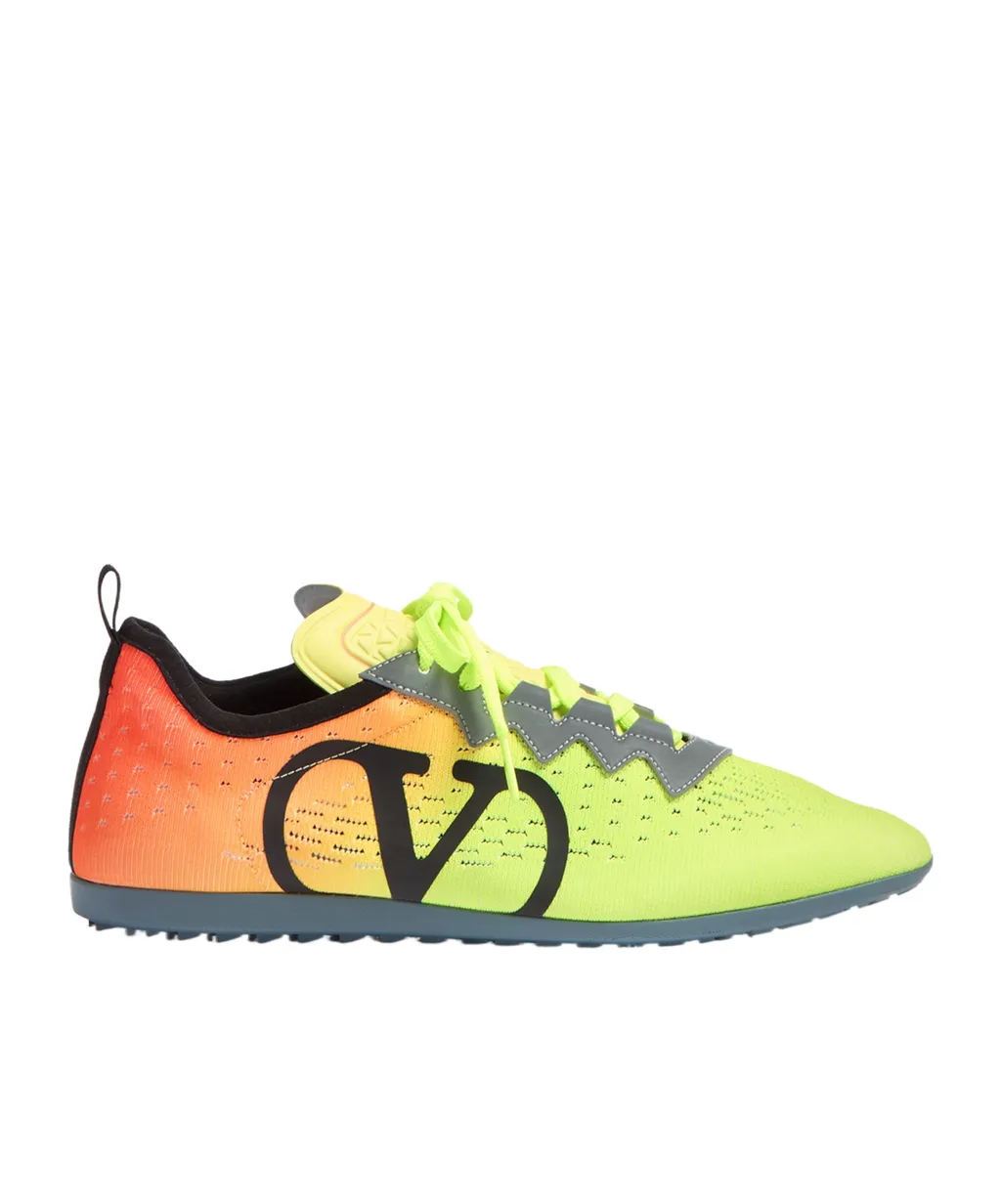 Valentino Chromathon Lace-Up Sneakers