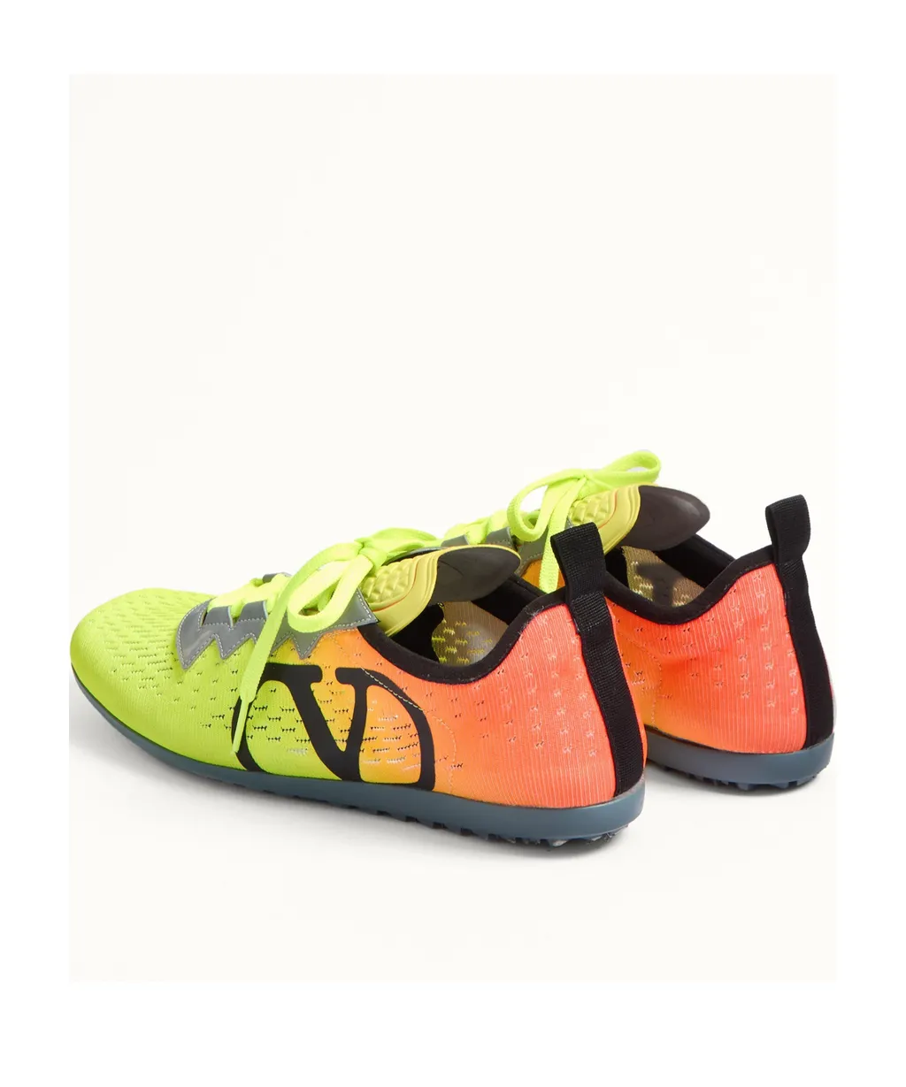 Valentino Chromathon Lace-Up Sneakers