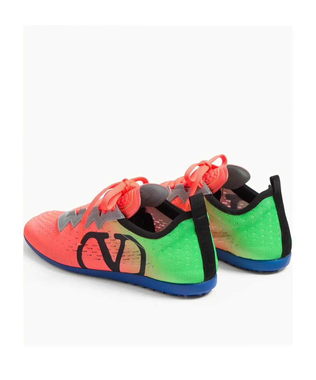 Valentino Chromathon Lace-Up Sneakers