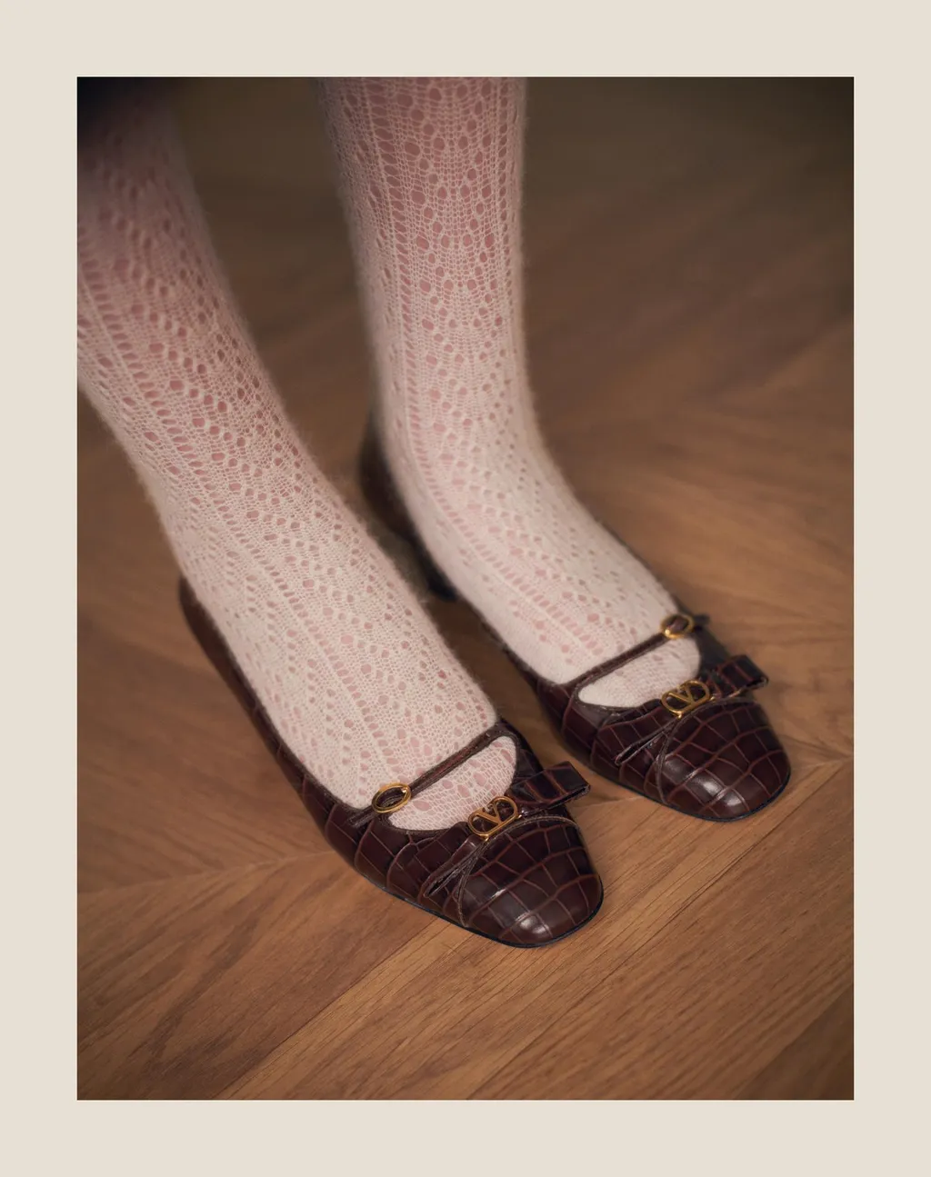 Valentino Bowow DÉColleté Square Toe Pumps