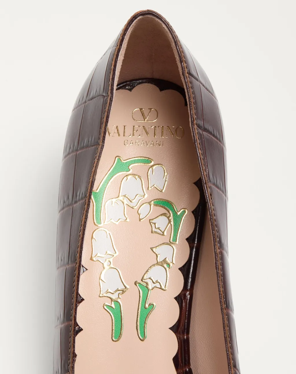 Valentino Bowow DÉColleté Square Toe Pumps