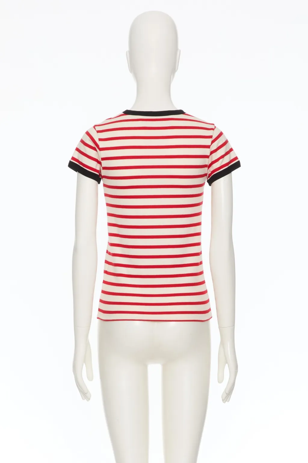 Valentino Striped Crewneck T-Shirt