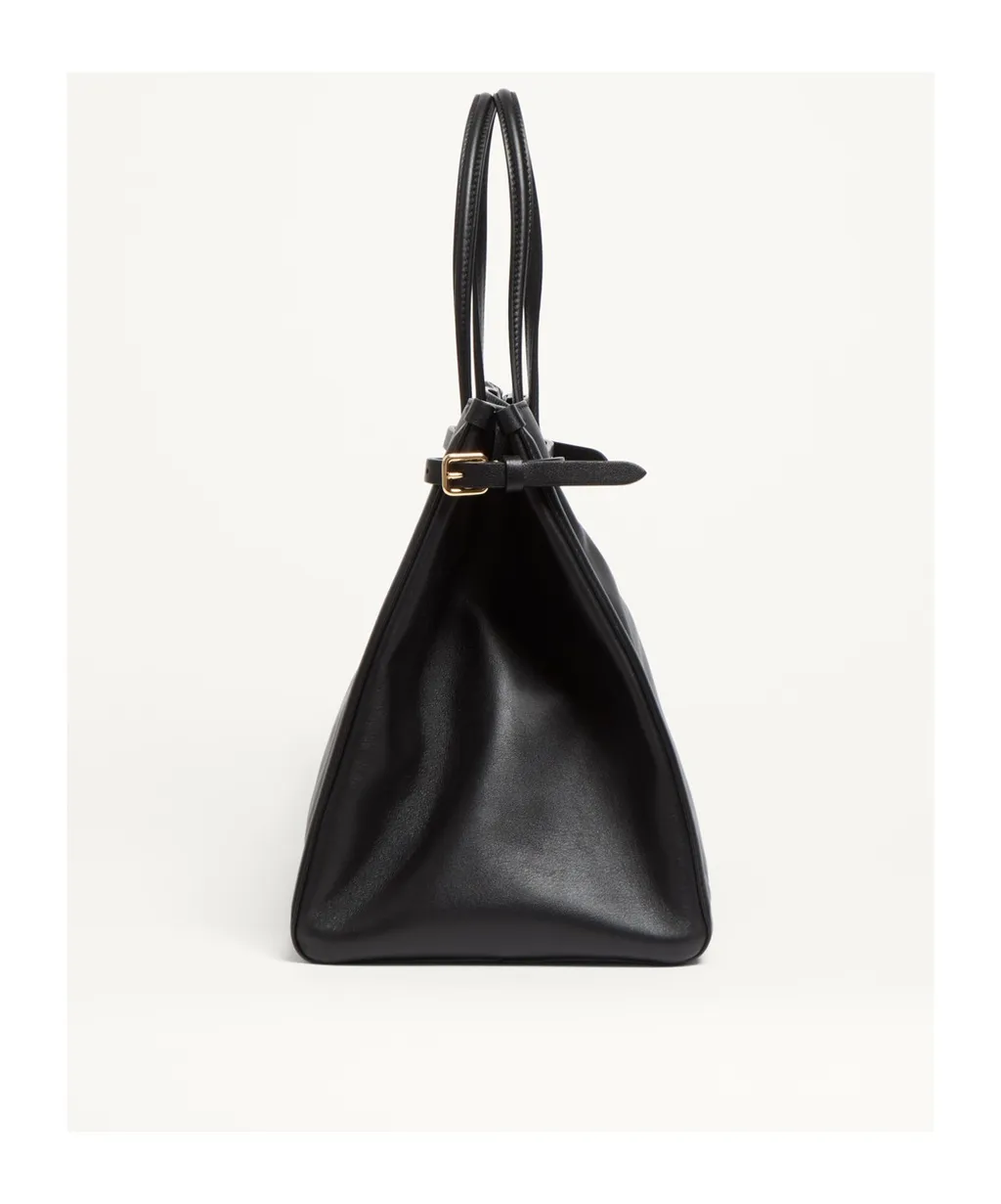 Valentino Antibes Vlogo Plaque Medium Tote Bag