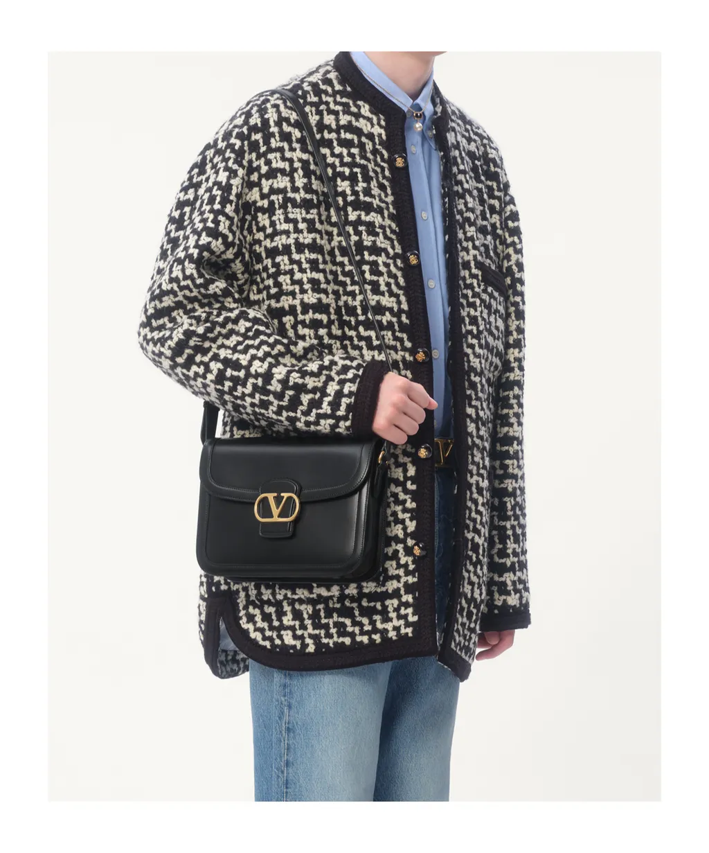 Valentino 9To5 Foldover Top Shoulder Bag