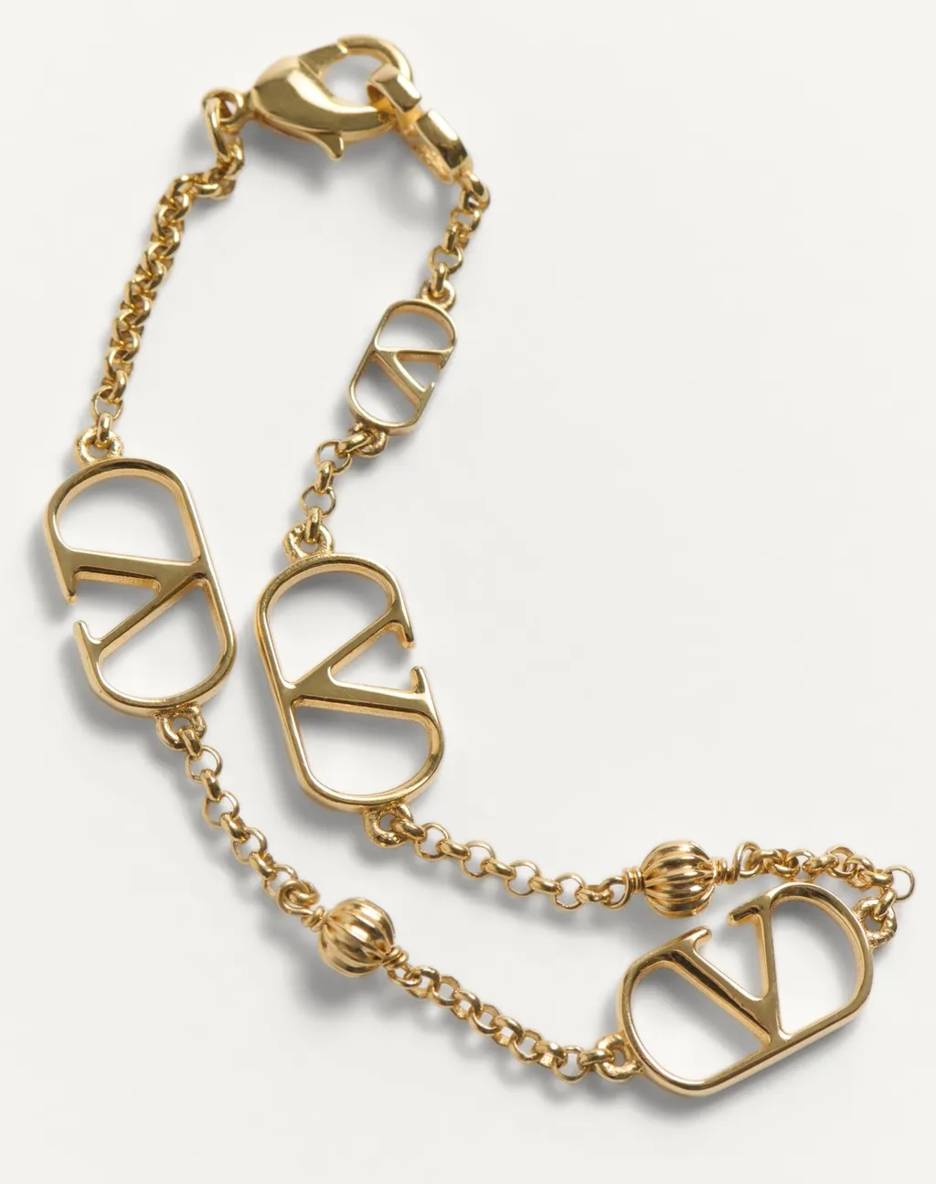 Valentino Vlogo Signature Chained Bracelet