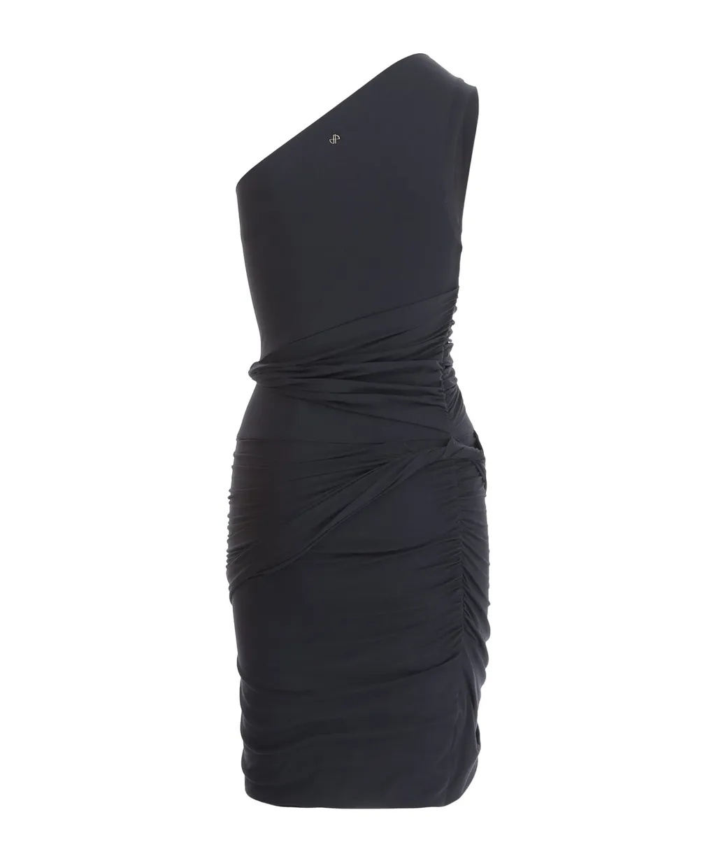 Patou Asymmetric Shoulder Dress