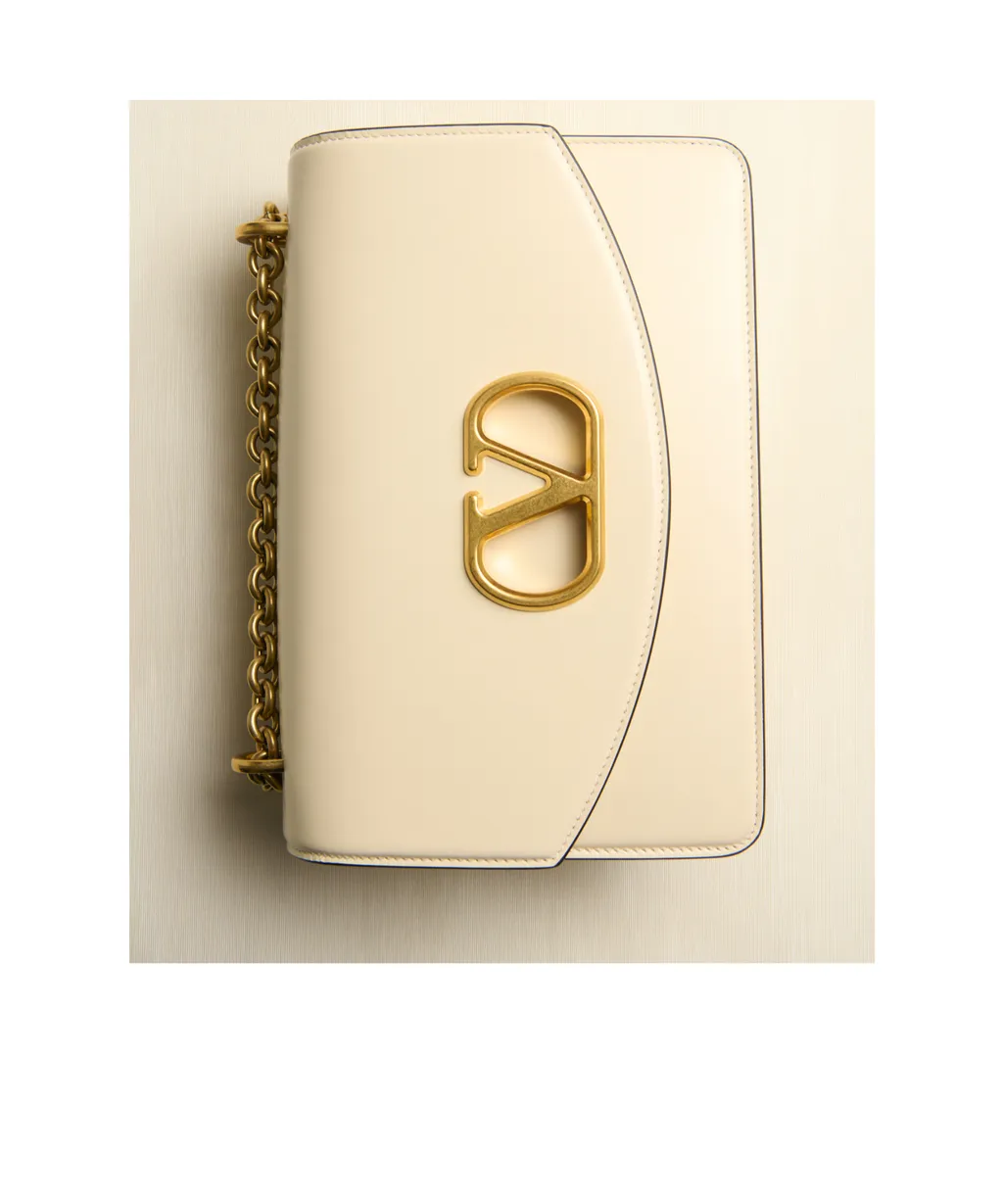 Valentino Vain Foldover Top Shoulder Bag