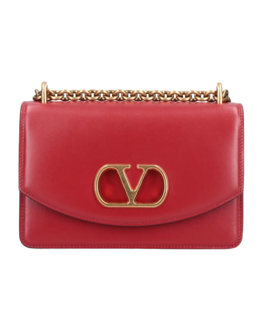 Valentino Vain Foldover Top Small Shoulder Bag