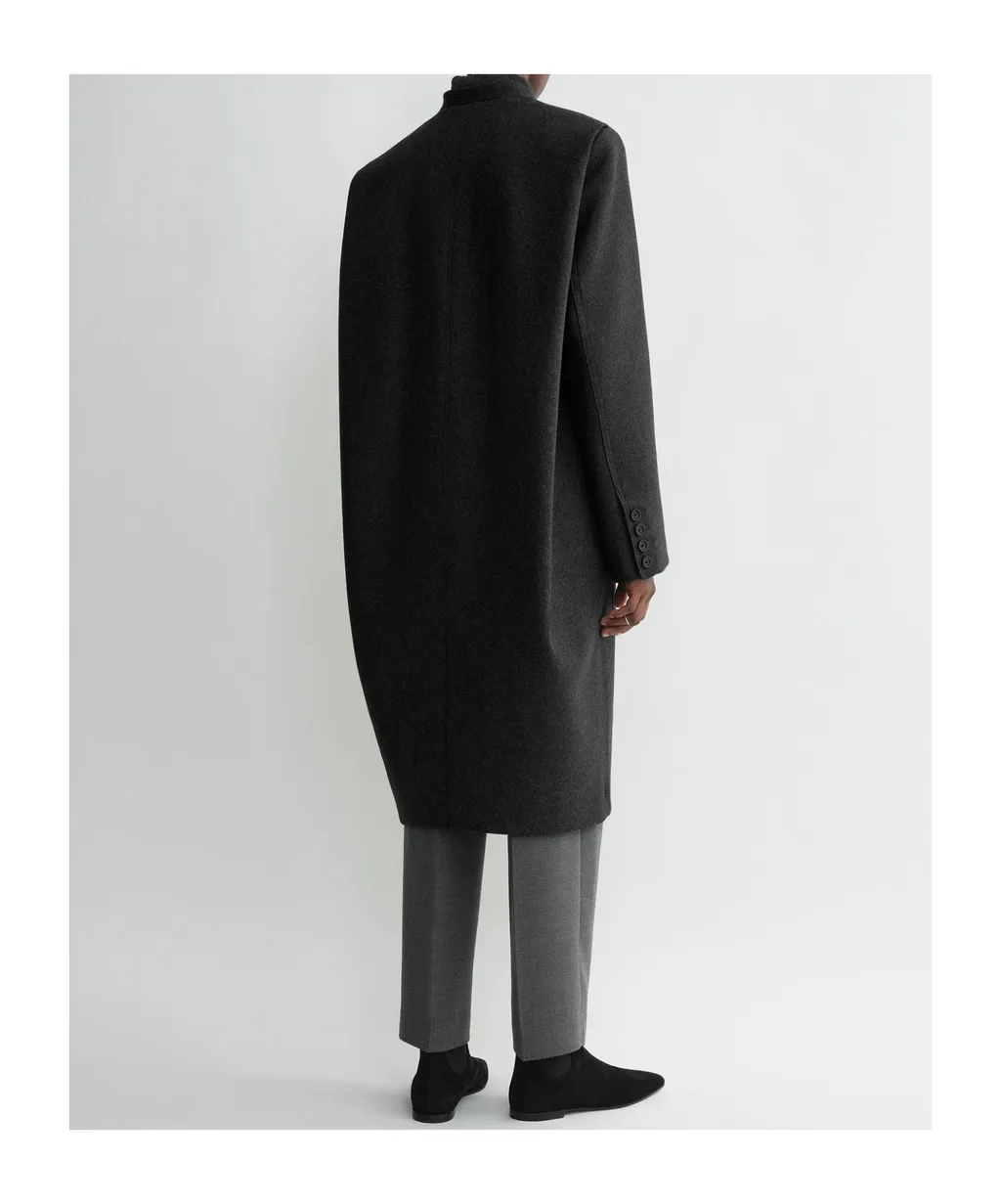 Deep Pleat Coat