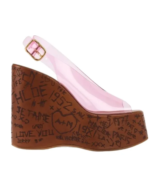 Chloé Maxime Wedge Sandals