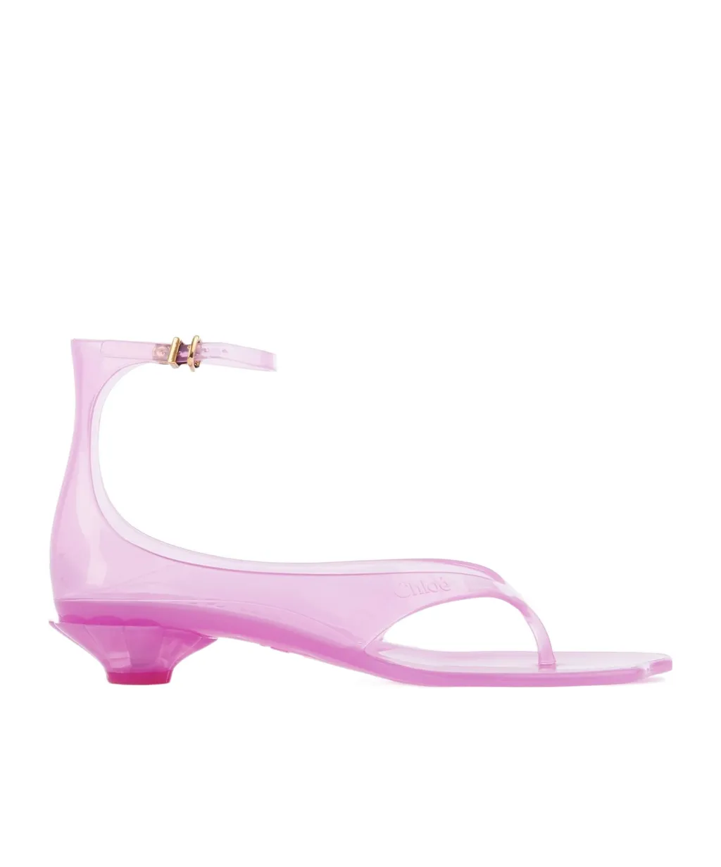 Chloé Thong Sparkling Sandals
