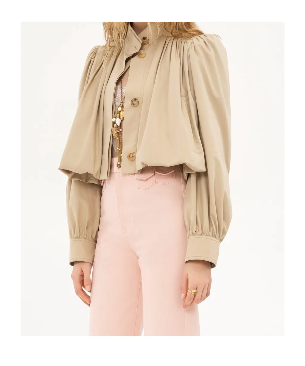 Chloé Gathered Boule Jacket