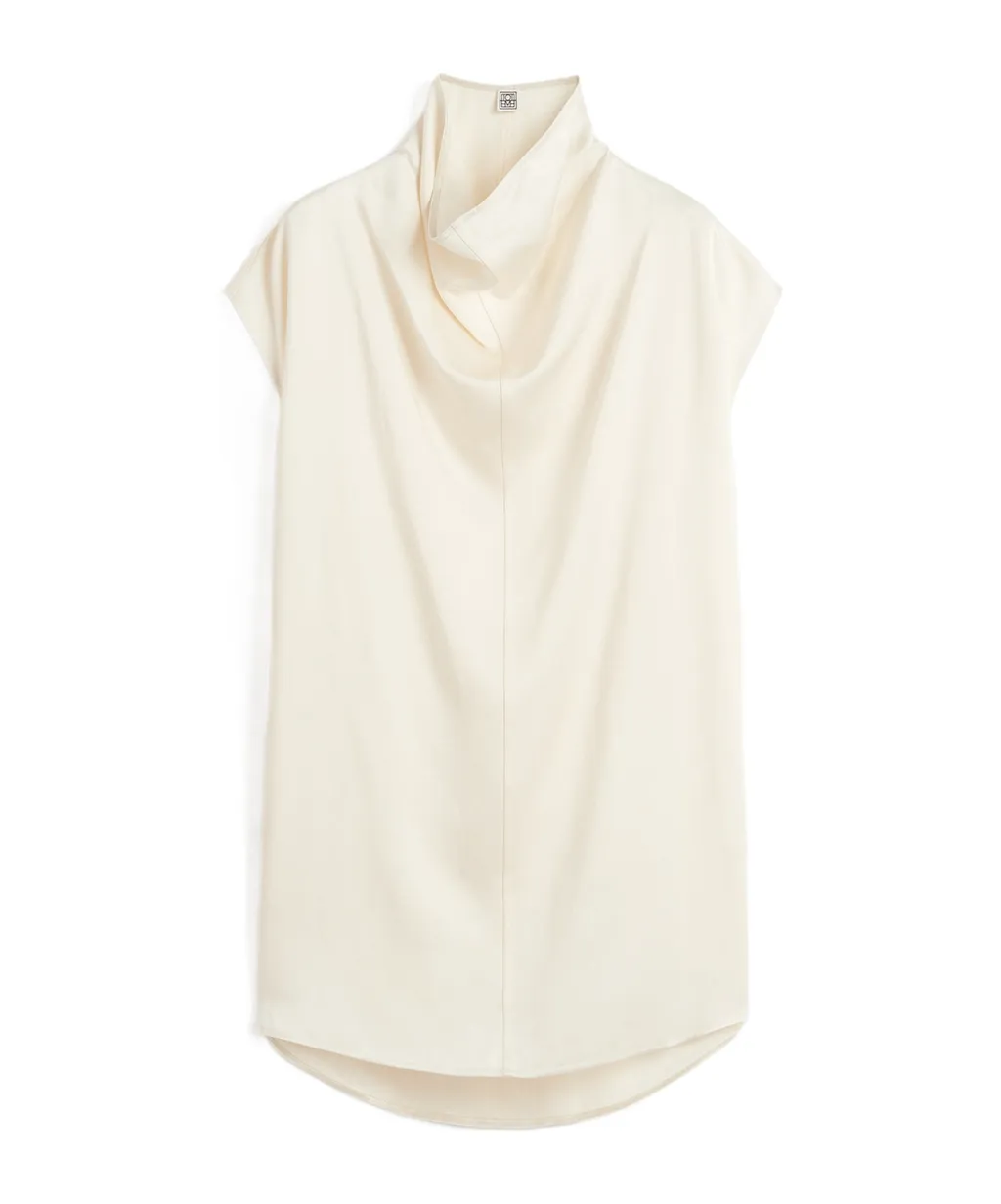 TotÊMe Funnel-Neck Sleeveless Top