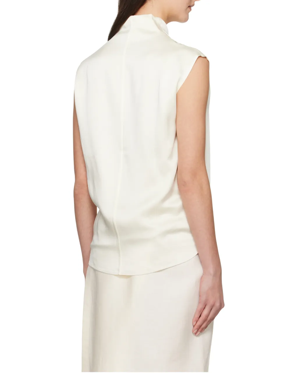 TotÊMe Funnel-Neck Sleeveless Top