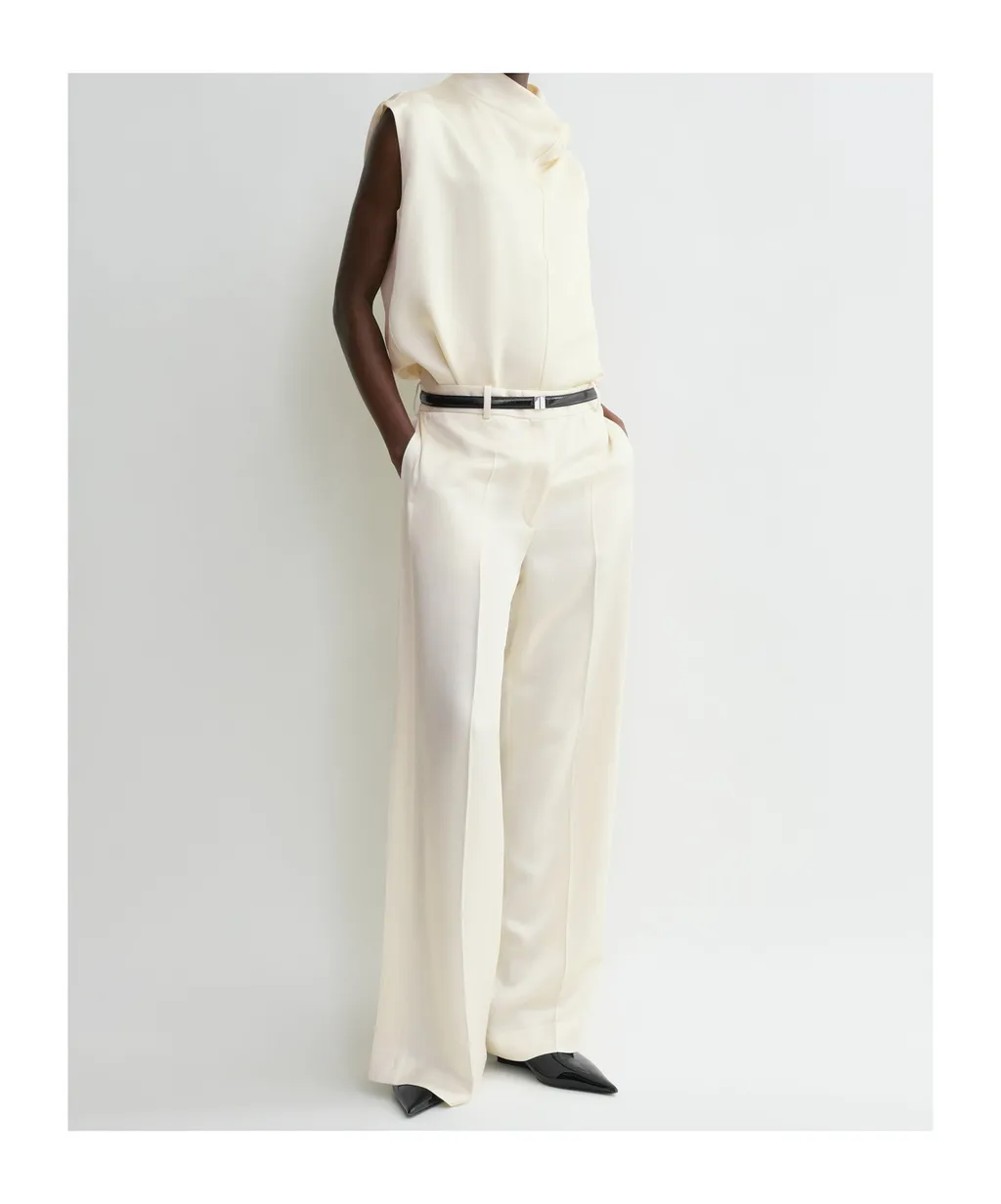 TotÊMe Funnel-Neck Sleeveless Top