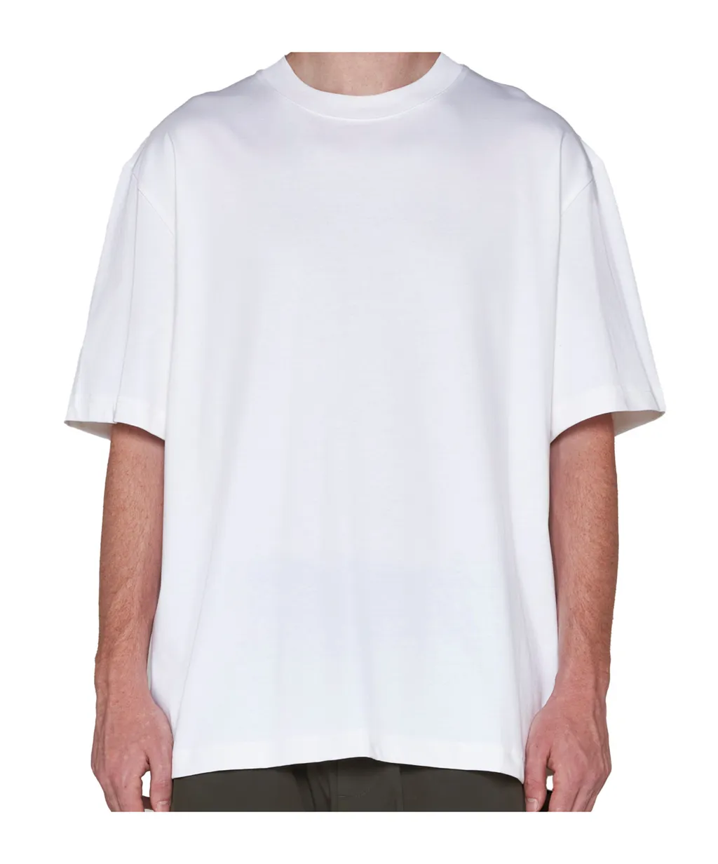 Studio Nicholson Lay Logo Printed Crewneck T-Shirt