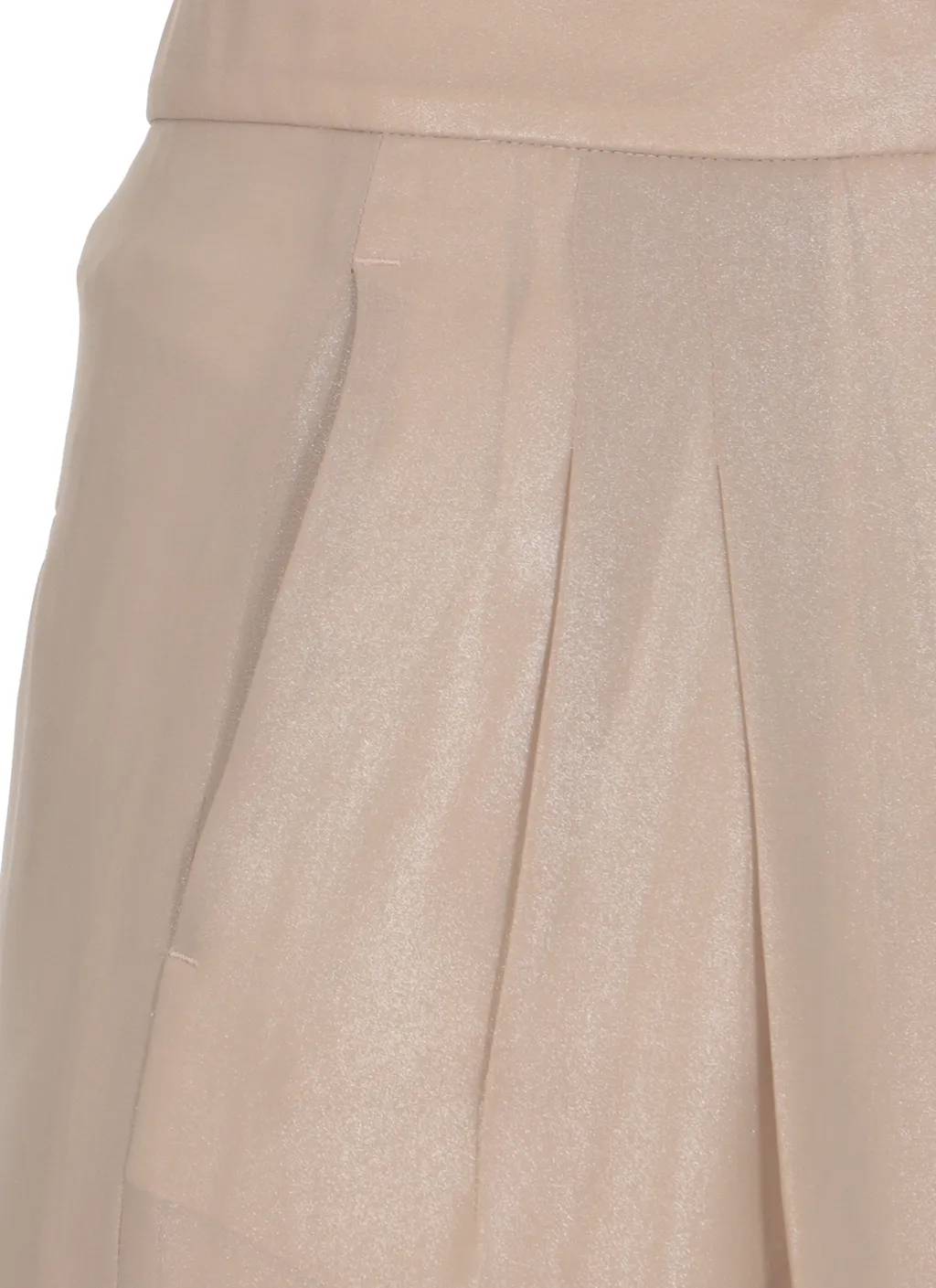 Pleat-Detailing Palazzo Trousers