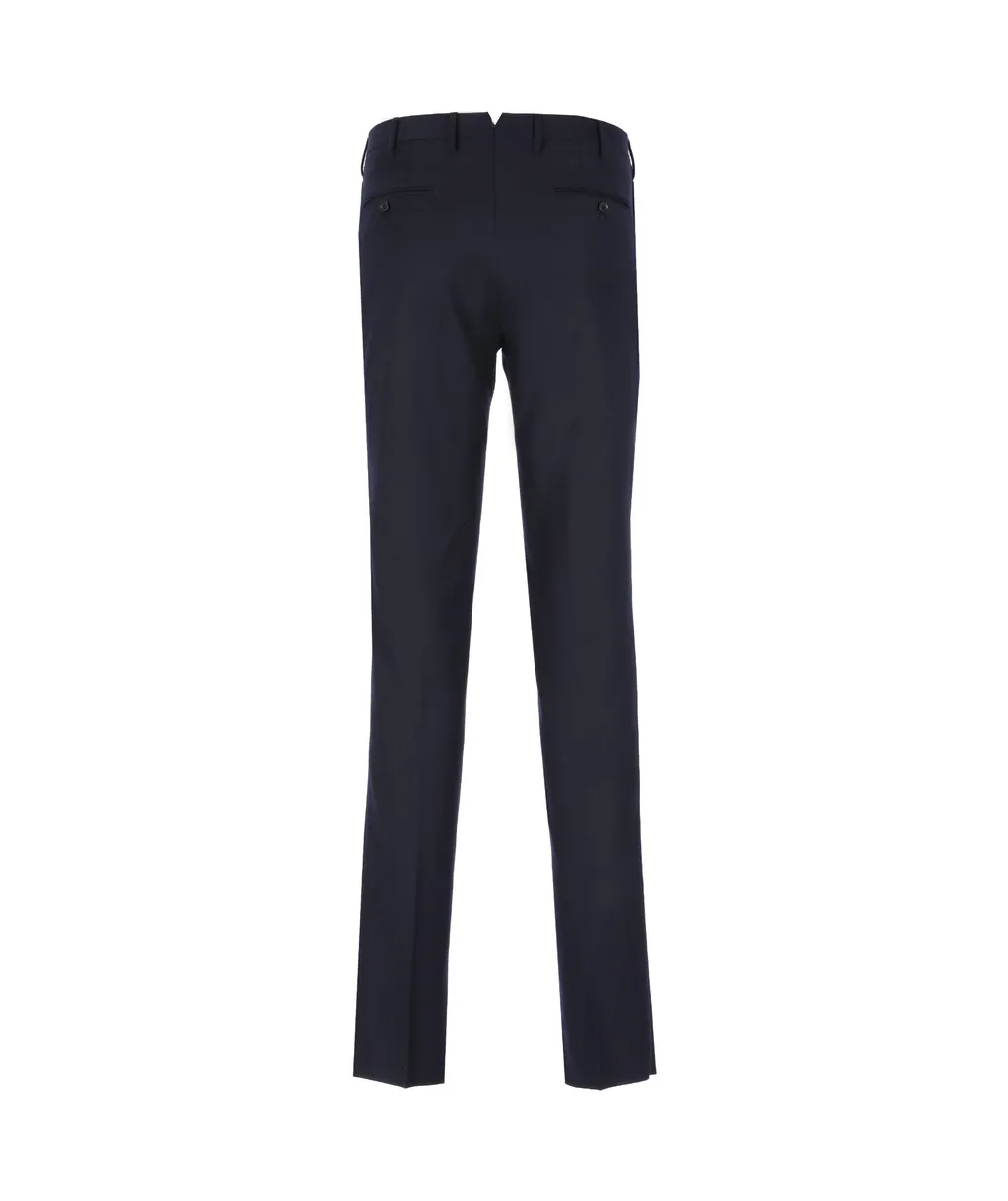Slim-Cut Virgin-Wool Trousers