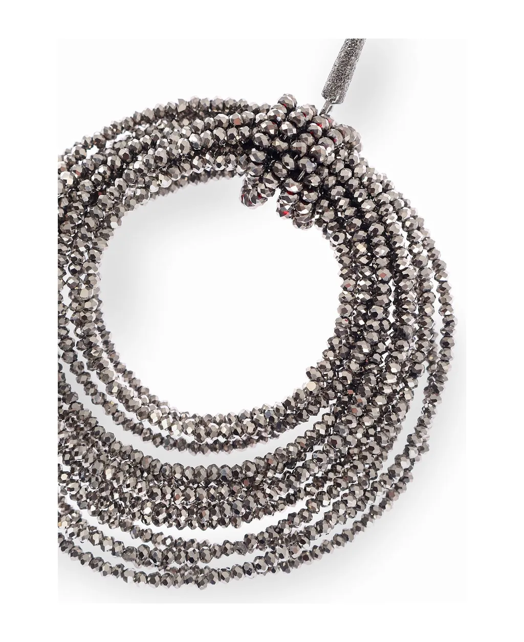 Brunello Cucinelli Vetro Hoop Earrings