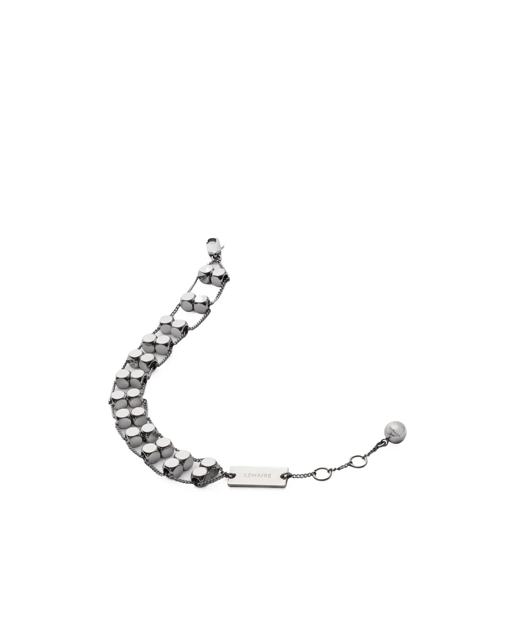 Abacus Brass Bracelet
